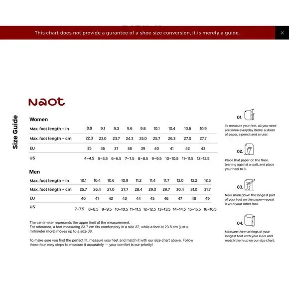 Naot Okahu Sneakers Size 42 (11-11.5)  Slip-On Black Knit Vegan Comfort Shoes‎ - Picture 12 of 12